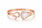 Mother of Pearl Nacre Enamel-Plated Bracelet for Women